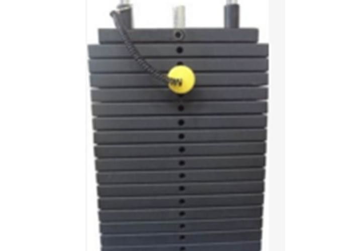 Pure Steel Cable Weight Stack 12 Inches X 4 Inches For Fitness Center