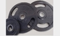 Durable Gym Machine Parts Rubber Standard Barbell Plates For Fitness Clubs