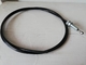 RAPID Gym Equipment Parts , Black Plastic Wire Rope For Gym Equipment