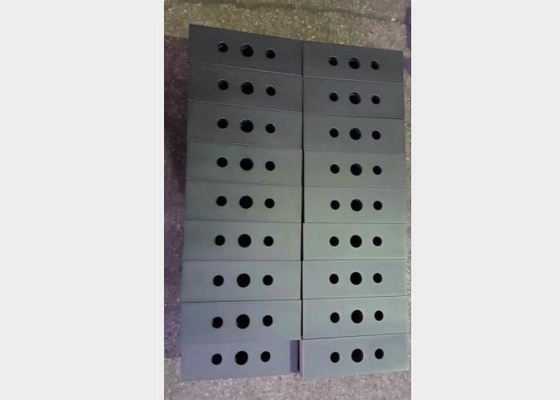 Black Color Cable Weight Stack / Gym Equipment Plates 15 LB Weight Unit