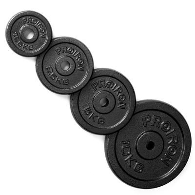 Anti Debris 50mm Bars Cast Iron 5Kg Barbell Weight Plates