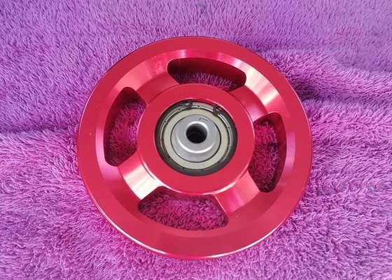 Multifunction Fitness Equipment Steel Cable Pulley Wheels For Health Clubs