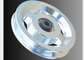 RAPID Silver Alloy Pulley Wheels , Steel Cable Pulley Wheels With Bearings