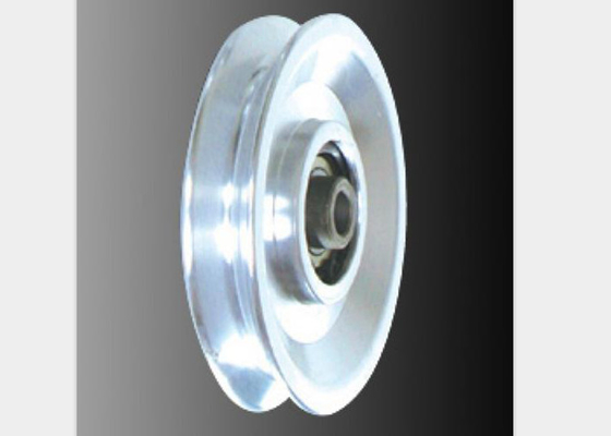 Popular Gym Equipment Pulley Shining Silver Alloy 114mm Multi Gym Pulley Wheels