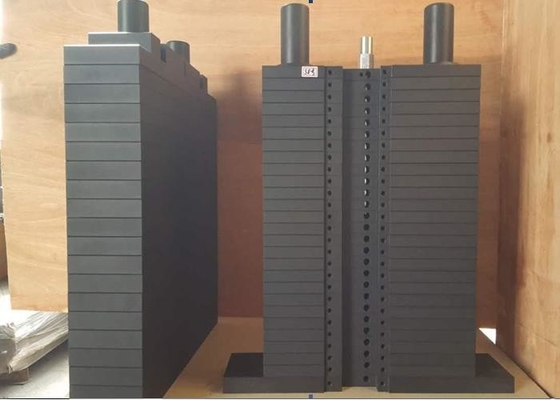 Painting Electronical Production of Rectangular Gym Machine Weight Plates for Gym Equipment