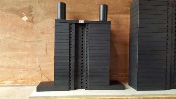 Versatile Gym Equipment Weight Plates from Can Be Used for Various Exercises Rectangular Design