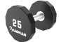 Durable Gym Fitness Dumbbell / Gym Accessory PU Dumbbell Color Optional